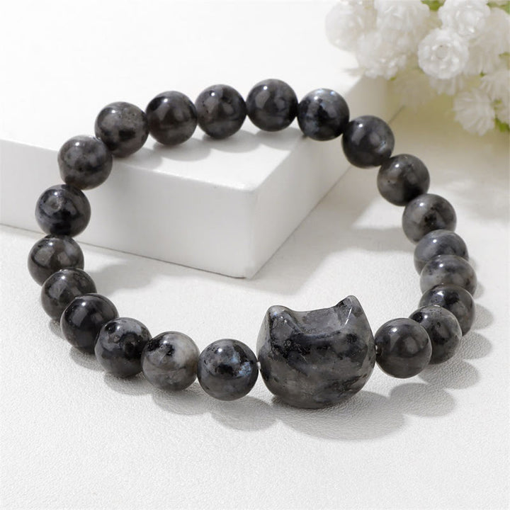Olivenorma Mystic Meow Charm Crystal Bracelet - image 4