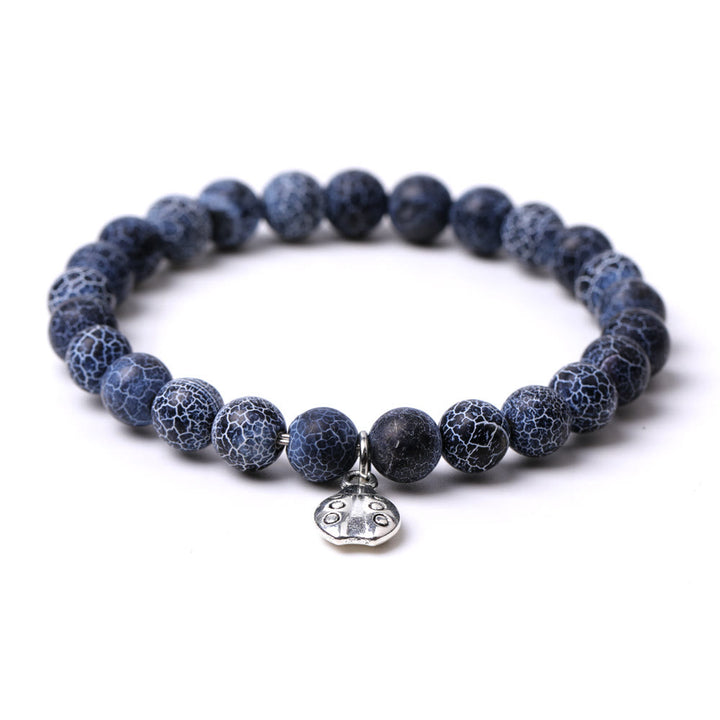 Olivenorma Lucky 7 Ladybug Charm Gemstone Bracelet - image 46