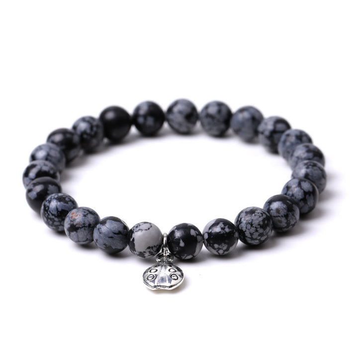 Olivenorma Lucky 7 Ladybug Charm Gemstone Bracelet - image 34