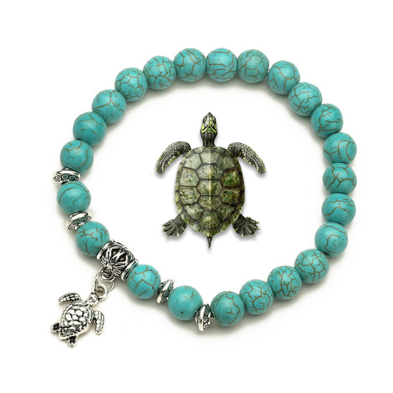 Olivenorma Animals Spirit Guardian Charm Turquoise Bracelets - Turtle A - image 2