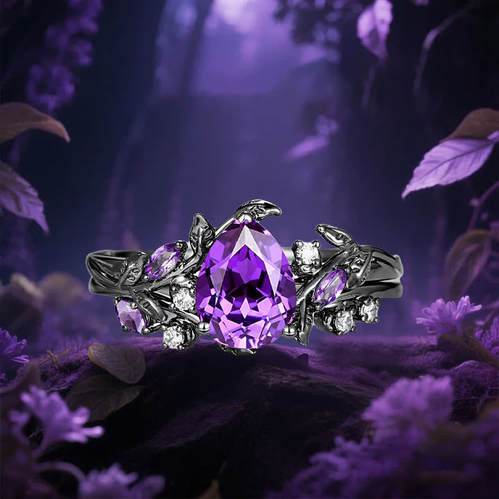 Olivenorma The Enchantress of Twilight Amethyst Ring - image 11