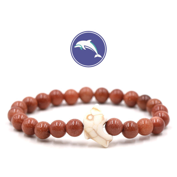 Olivenorma Dolphin's Whisper Gemstone Bracelet - Sandstone - image 11