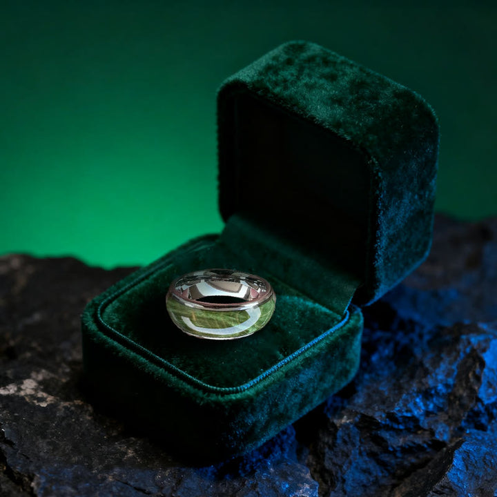 Olivenorma Verdant Canopy Serpentinite Ring - image 3
