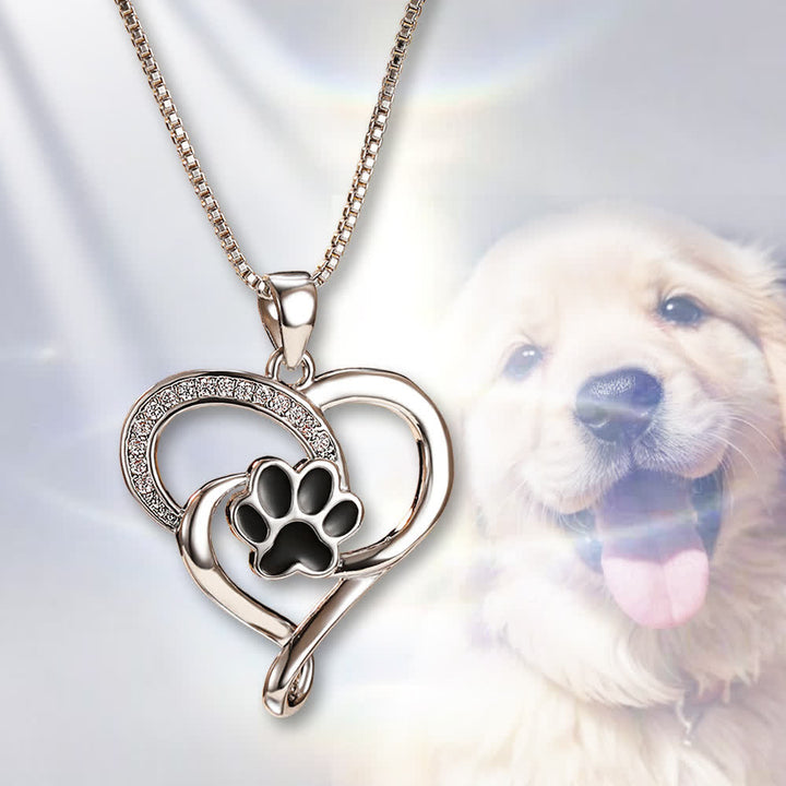 FREE Today: Eternal Paw Heart Necklace - Necklace - image 0