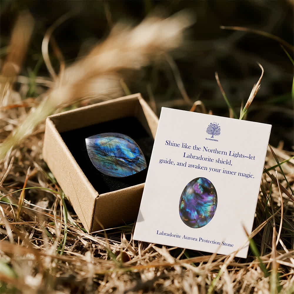 FREE Today: Labradorite Aurora Protection Stone - image 1