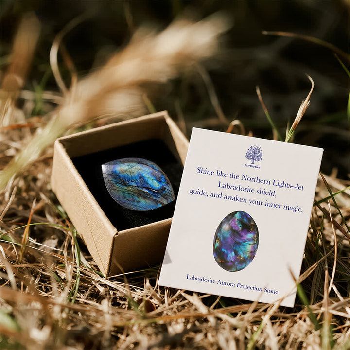 FREE Today: Labradorite Aurora Protection Stone - image 1