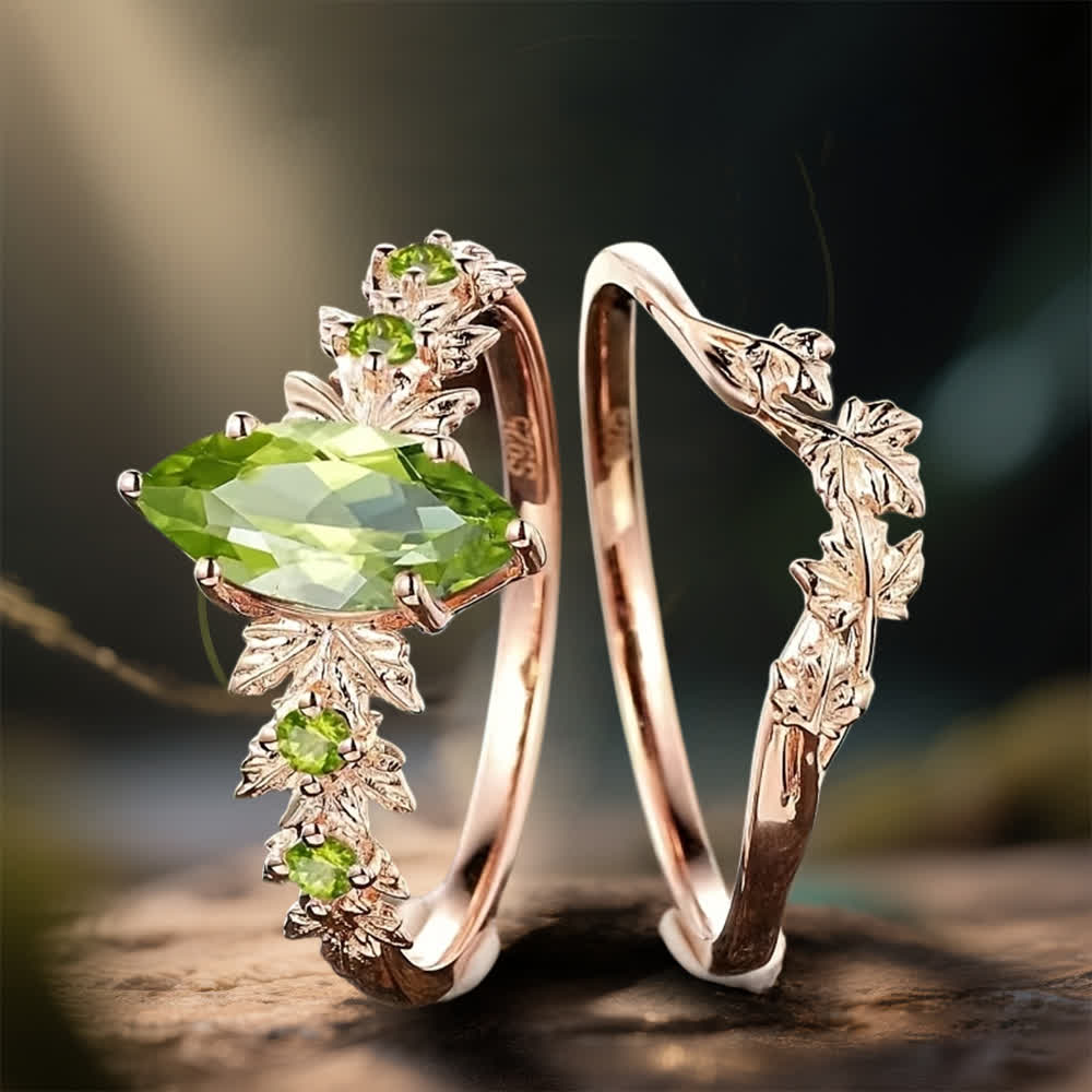 FREE Today: Eternal Watch & Leaf Ring Set - US 10 - image 0