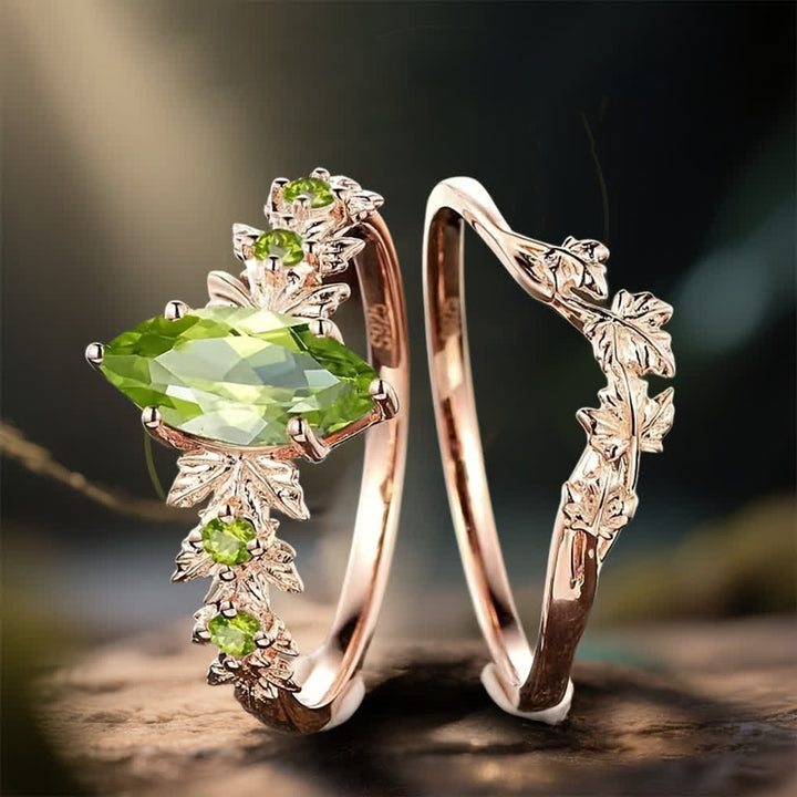 FREE Today: Eternal Watch & Leaf Ring Set - US 10 - image 0