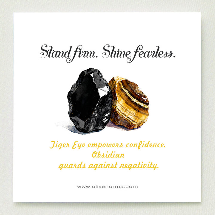 FREE Today: Guardian's Flame-Tiger Eye & Obsidian Protection Orgone Pyramid - image 1