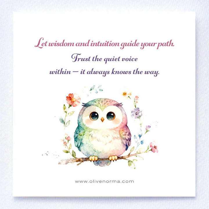 FREE Today: Wise Guardian Crystal Owl Figurine Gemstone Decoration - image 1