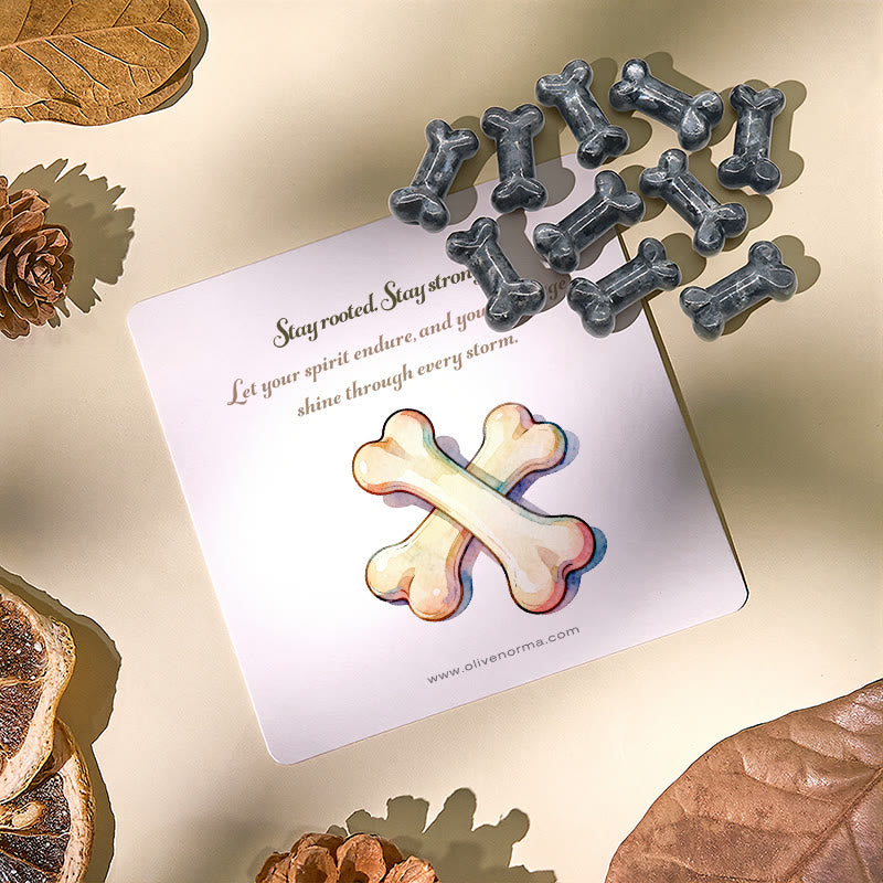 Olivenorma Guardian Spirit Crystal Bone Totem Gemstone Decoration - image 0