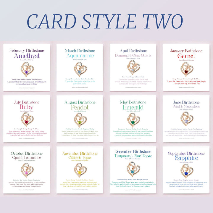 FREE Today: "I Love You to the Moon and Back" – Eternal Hearts Birthstone Necklace - image 5