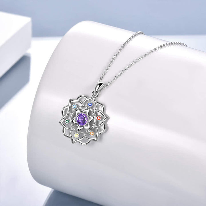 FREE Today: Energy in Bloom - Lotus Chakra Pendant Necklace - image 4