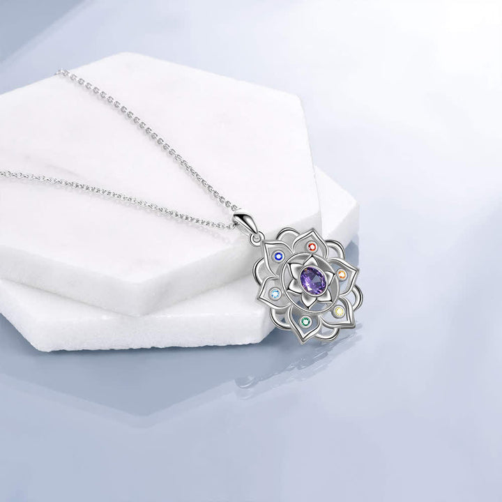 FREE Today: Energy in Bloom - Lotus Chakra Pendant Necklace - image 5