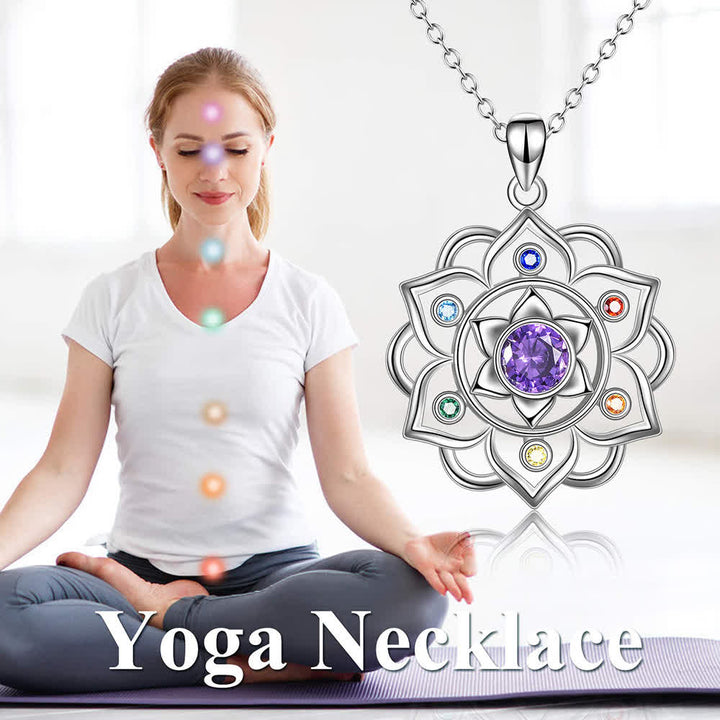 FREE Today: Energy in Bloom - Lotus Chakra Pendant Necklace - Lotus & Chakra - image 0