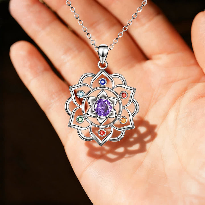 FREE Today: Energy in Bloom - Lotus Chakra Pendant Necklace - image 2