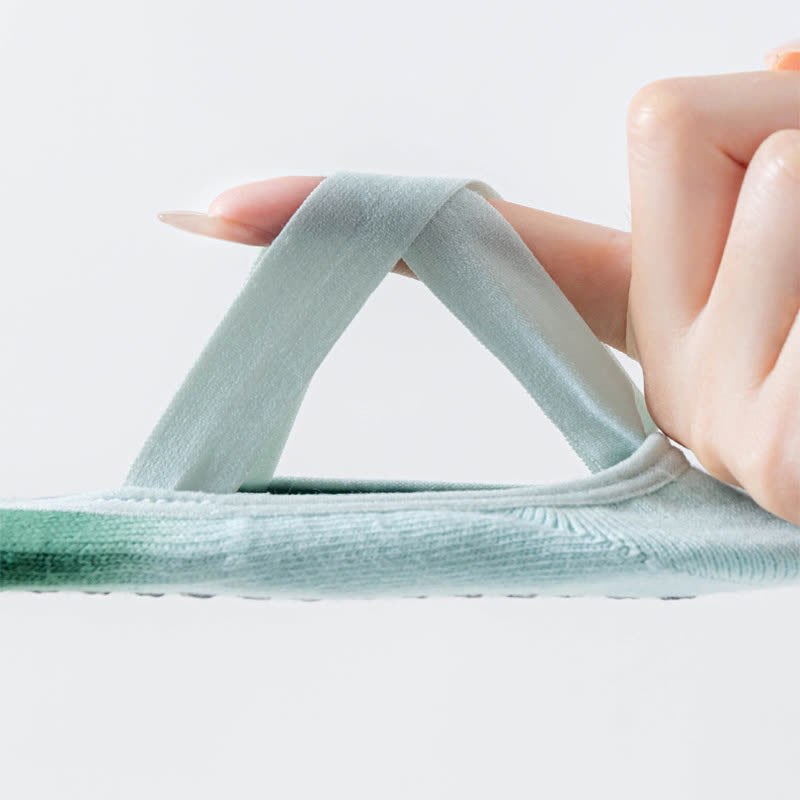 Olivenorma Five Toe Gradient Non-Slip Grips Straps Yoga Socks - image 18