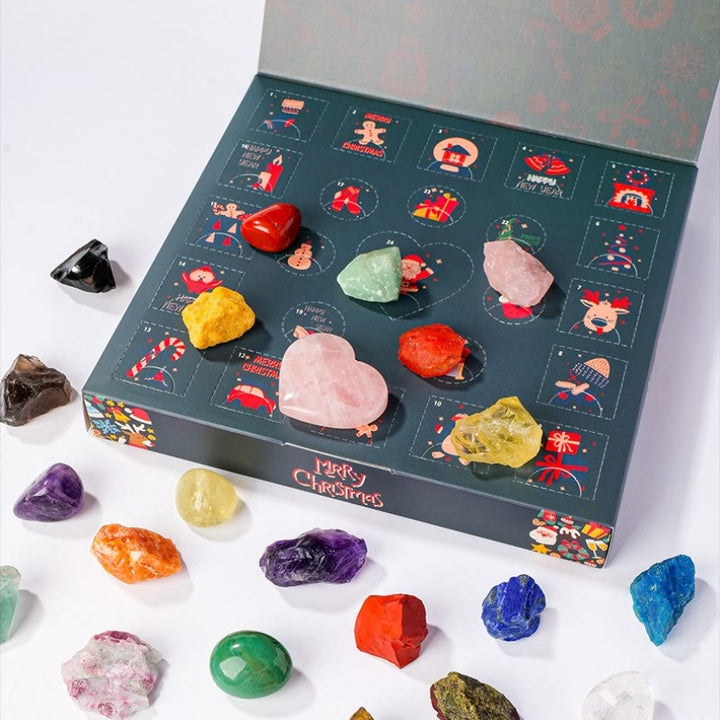 Olivenorma Green Resin Mystery Box 2026 Crystal Advent Calendar - image 6