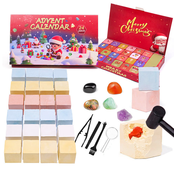 Olivenorma  24 Days of Natural Raw Gemstone Surprises 2026 Crystal Advent Calendar - Random Materials - image 6