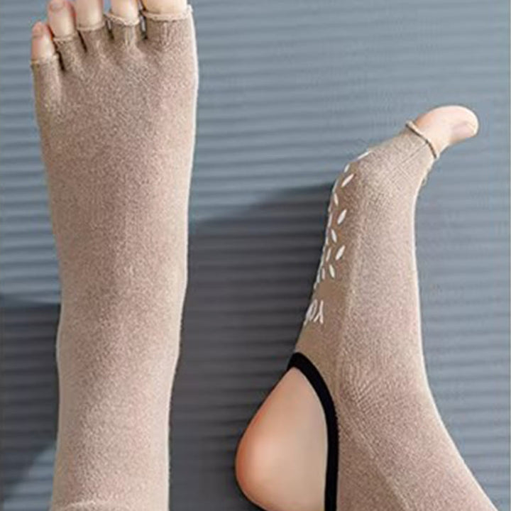 Olivenorma Women´s Open-Toe Non-Slip Five-Toe Yoga Socks - image 8