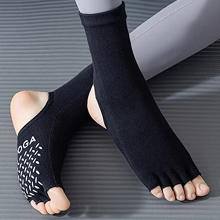 Olivenorma Women´s Open-Toe Non-Slip Five-Toe Yoga Socks - image 4