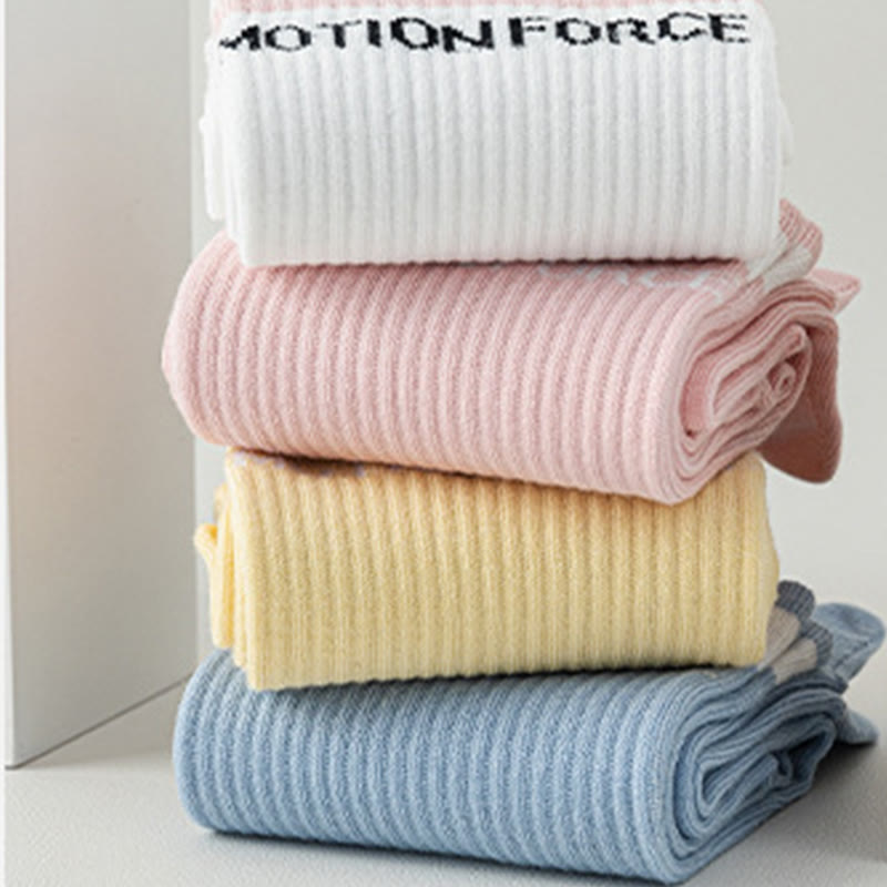 Olivenorma Breathable Five-Toe Non-Slip Silicone Grip Mid-Calf Yoga Socks - image 18