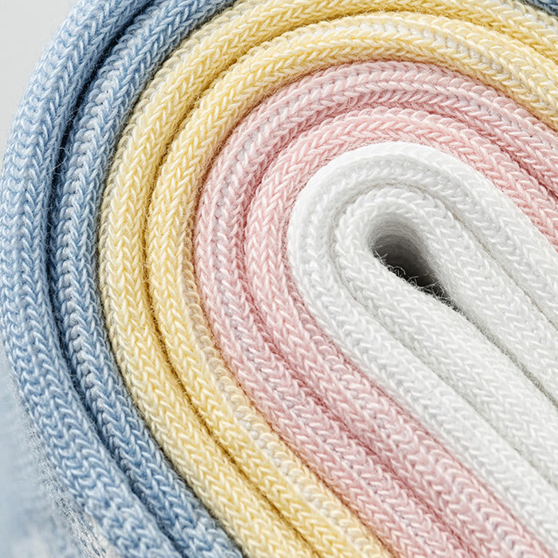 Olivenorma Breathable Five-Toe Non-Slip Silicone Grip Mid-Calf Yoga Socks - image 19