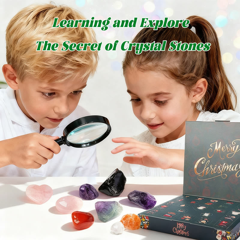Olivenorma Green Resin Mystery Box 2026 Crystal Advent Calendar - image 9