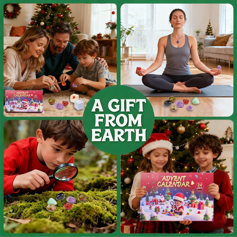 Olivenorma  24 Days of Natural Raw Gemstone Surprises 2026 Crystal Advent Calendar - image 3