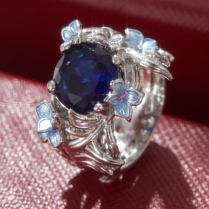 FREE Today: Alexandrite Elegant Iris Engagements Weddings Ring  - image 2