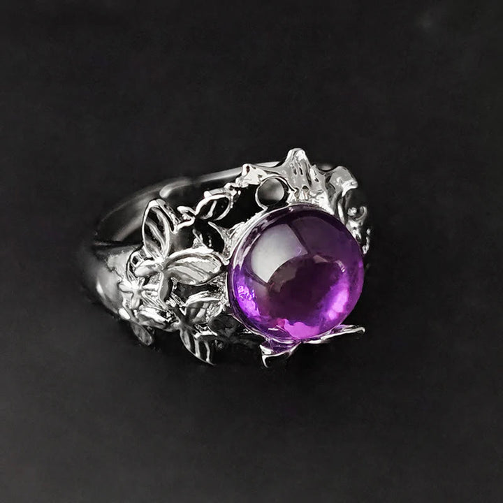 FREE Today: Purple Stone Butterfly Cosplay Prop Adjustable Ring - image 4