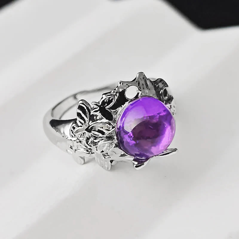 FREE Today: Purple Stone Butterfly Cosplay Prop Adjustable Ring - image 3