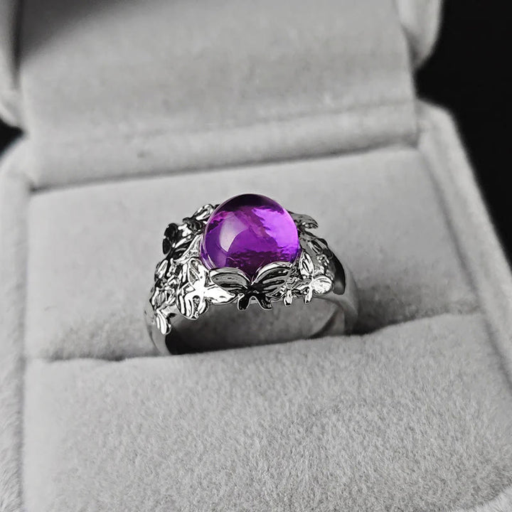 FREE Today: Purple Stone Butterfly Cosplay Prop Adjustable Ring - image 5