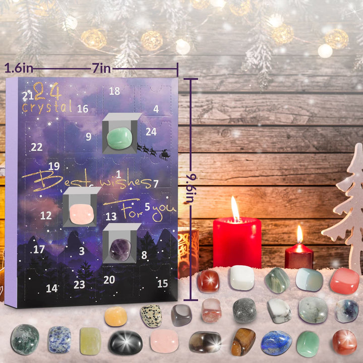 Olivenorma Christmas Stone Advent Calendar Kids Mystery Box - image 3