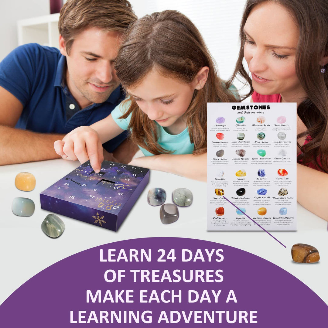 Olivenorma Christmas Stone Advent Calendar Kids Mystery Box - image 5