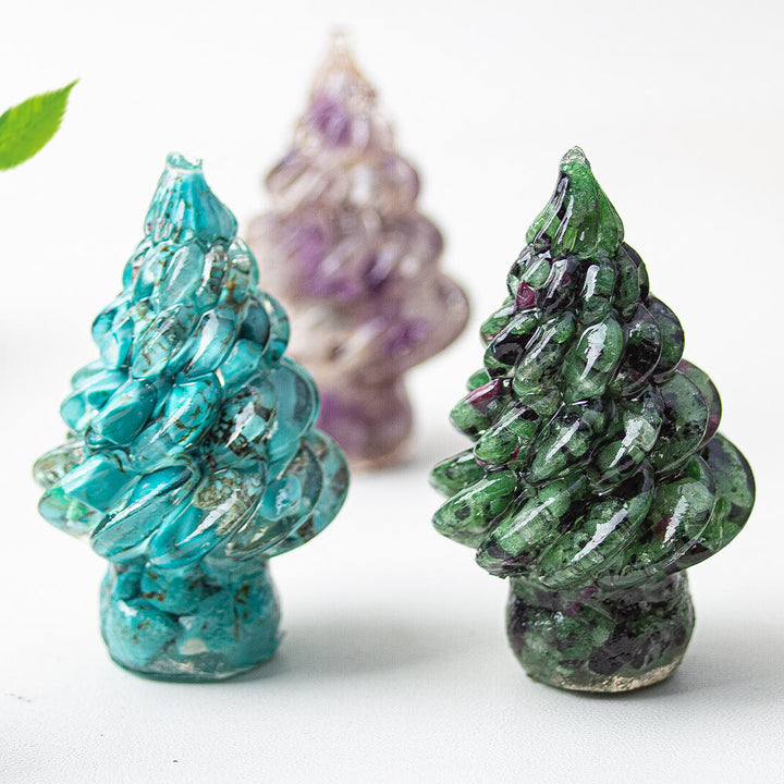 Olivenorma Christmas Crystal Tree Gemstone Decoration - image 51