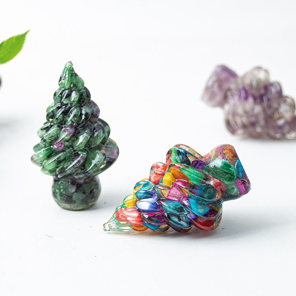 Olivenorma Christmas Crystal Tree Gemstone Decoration - image 50