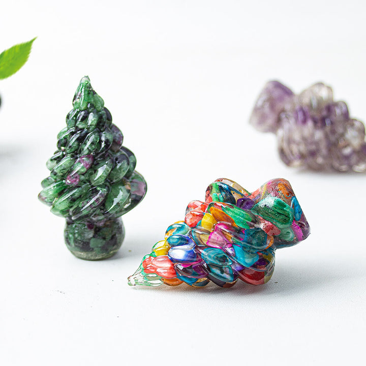 Olivenorma Christmas Crystal Tree Gemstone Decoration - image 50