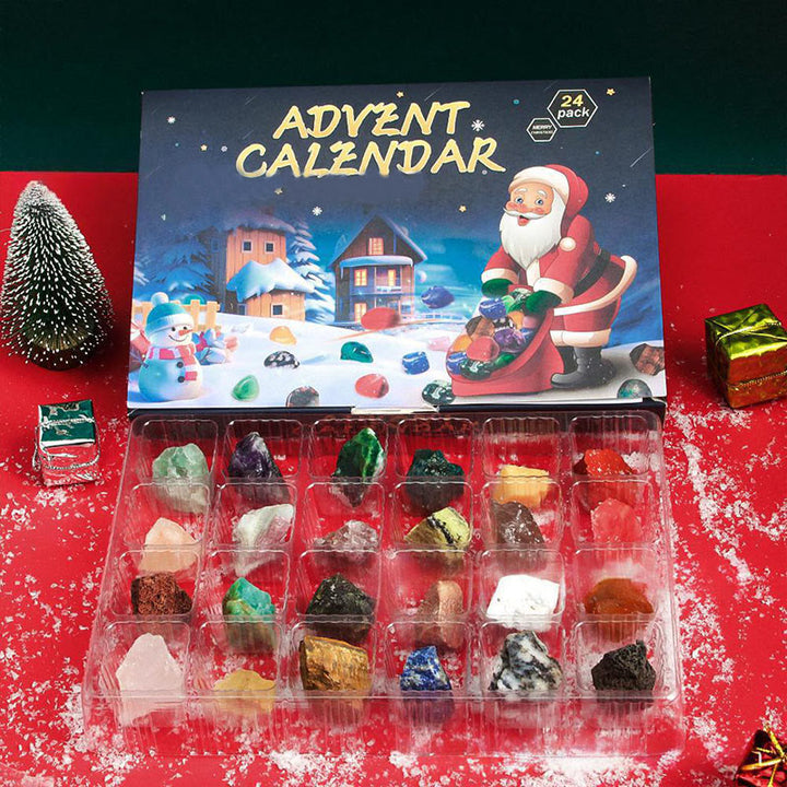 Olivenorma Children Crystal Natural Stone Advent Calendar Mystery Box - image 7