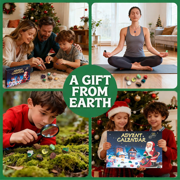 Olivenorma Children Crystal Natural Stone Advent Calendar Mystery Box - image 11