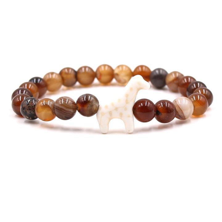 Olivenorma Giraffe Conservation Bracelet with Card - Agate - With Card - image 47