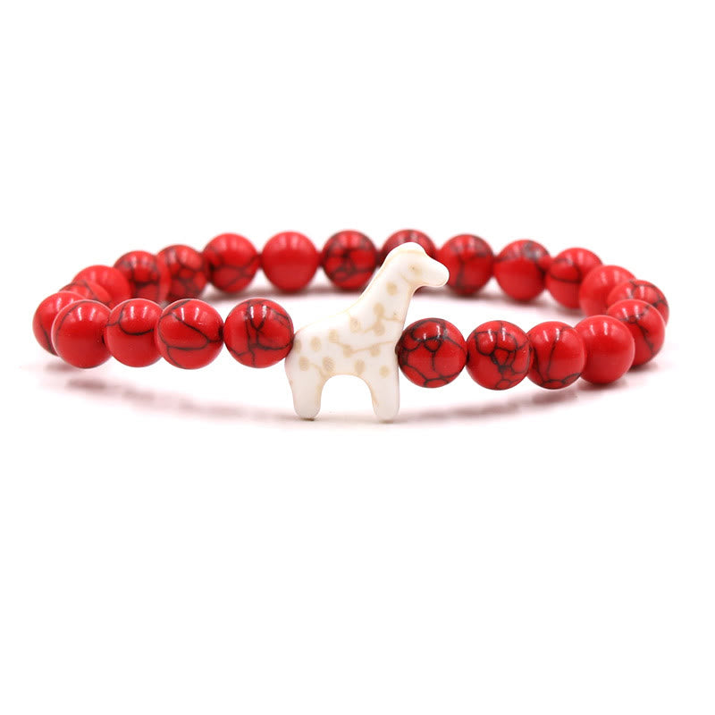 Olivenorma Giraffe Conservation Bracelet with Card - Ruby Quartz - With Card - image 41