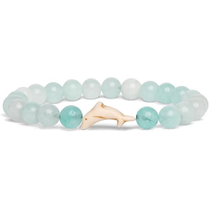 Olivenorma Dolphin Care & Awareness Bracelet with Card - Amazonite - A - WIth Card - image 6