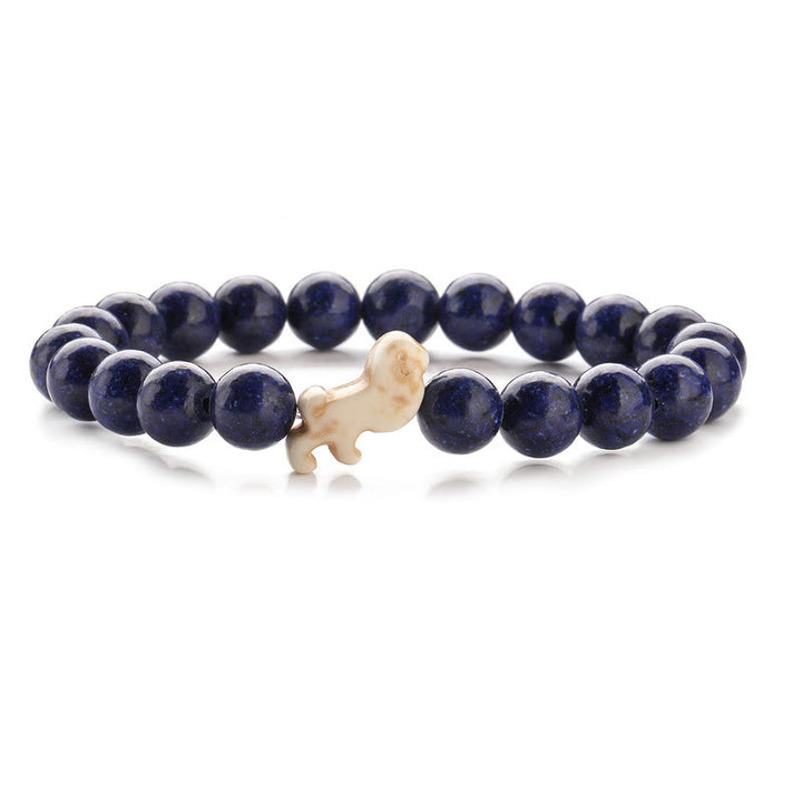 Olivenorma Lion Survival Awareness Bracelet with Card - Lapis Lazuli - With Card - image 4