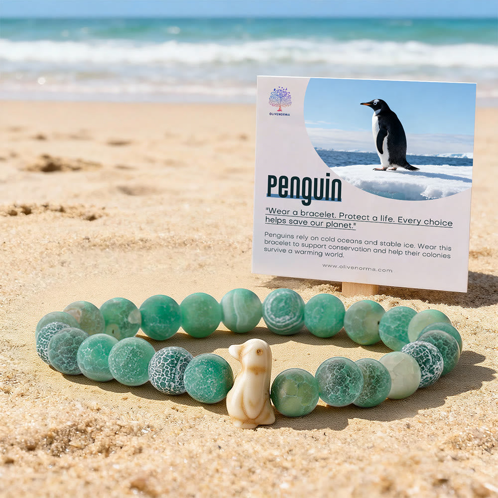 Olivenorma Penguin Habitat Protection Bracelet with Card - image 0