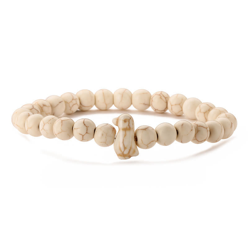 Olivenorma Penguin Habitat Protection Bracelet with Card - Beige Turquoise - With Card - image 20