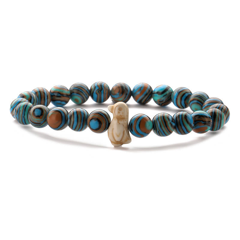 Olivenorma Penguin Habitat Protection Bracelet with Card - Blue Malachite - With Card - image 26