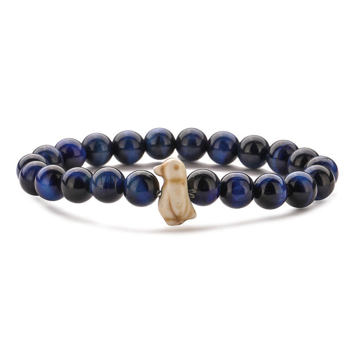 Olivenorma Penguin Habitat Protection Bracelet with Card - Blue Tiger Eye - With Card - image 15