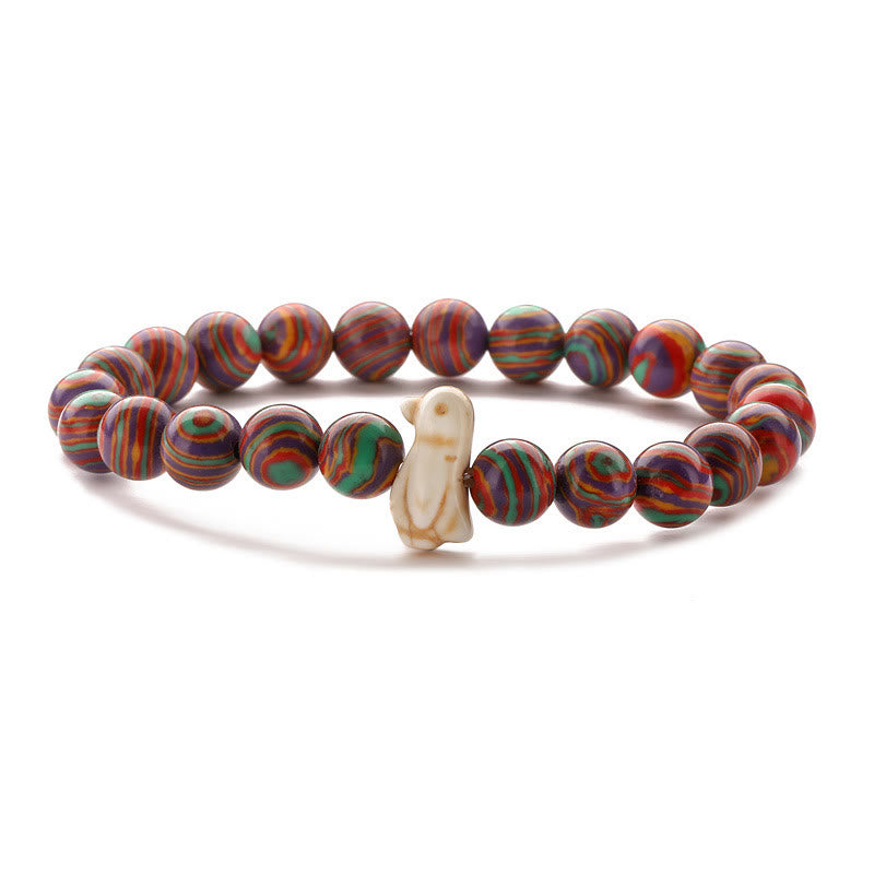 Olivenorma Penguin Habitat Protection Bracelet with Card - Red Malachite - With Card - image 23