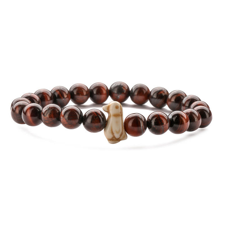 Olivenorma Penguin Habitat Protection Bracelet with Card - Red Tiger Eye - With Card - image 16